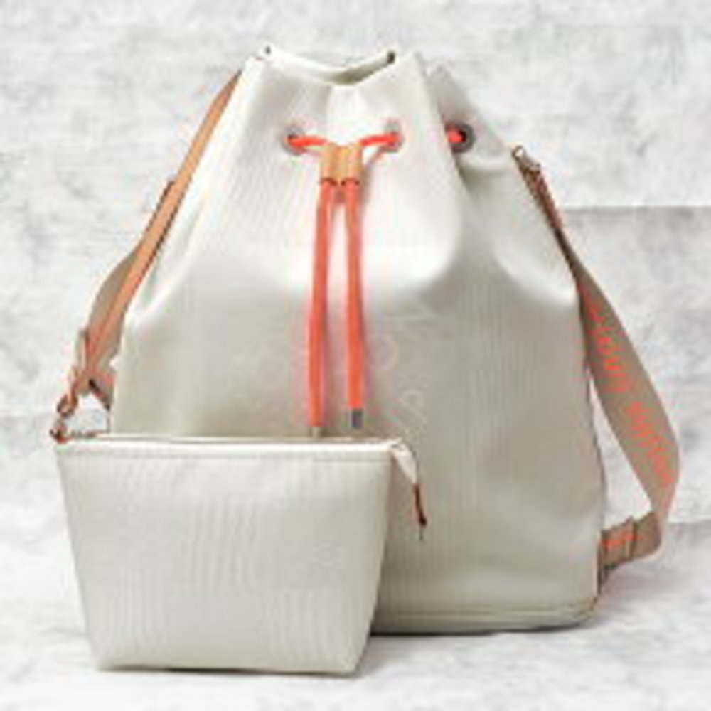 Louis Vuitton Jean Volunteer Drawstring Shoulder Bag Cup